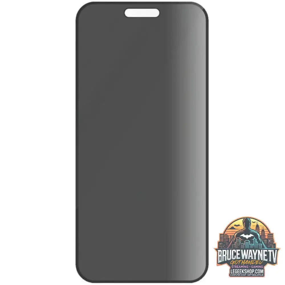 PanzerGlass Privacy Displayschutz Ultra-Wide Fit, Schutzfolie transparent, iPhone 16 Pro - PanzerGlass - vue 2