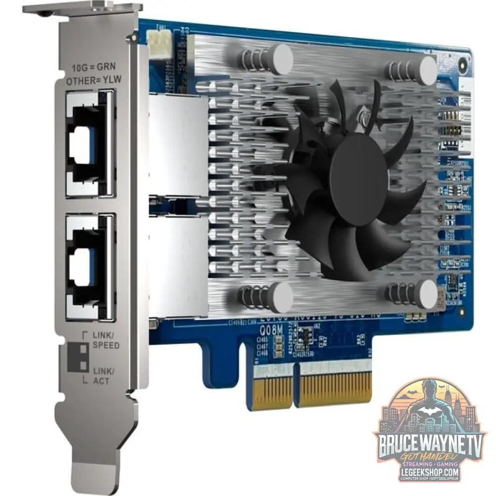 QNAP QXG-10G2T-X710, adaptateur réseau - QNAP - vue 3