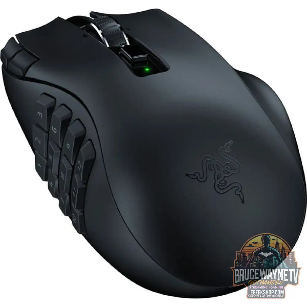 Razer Naga V2 HyperSpeed, souris gaming - vue 3