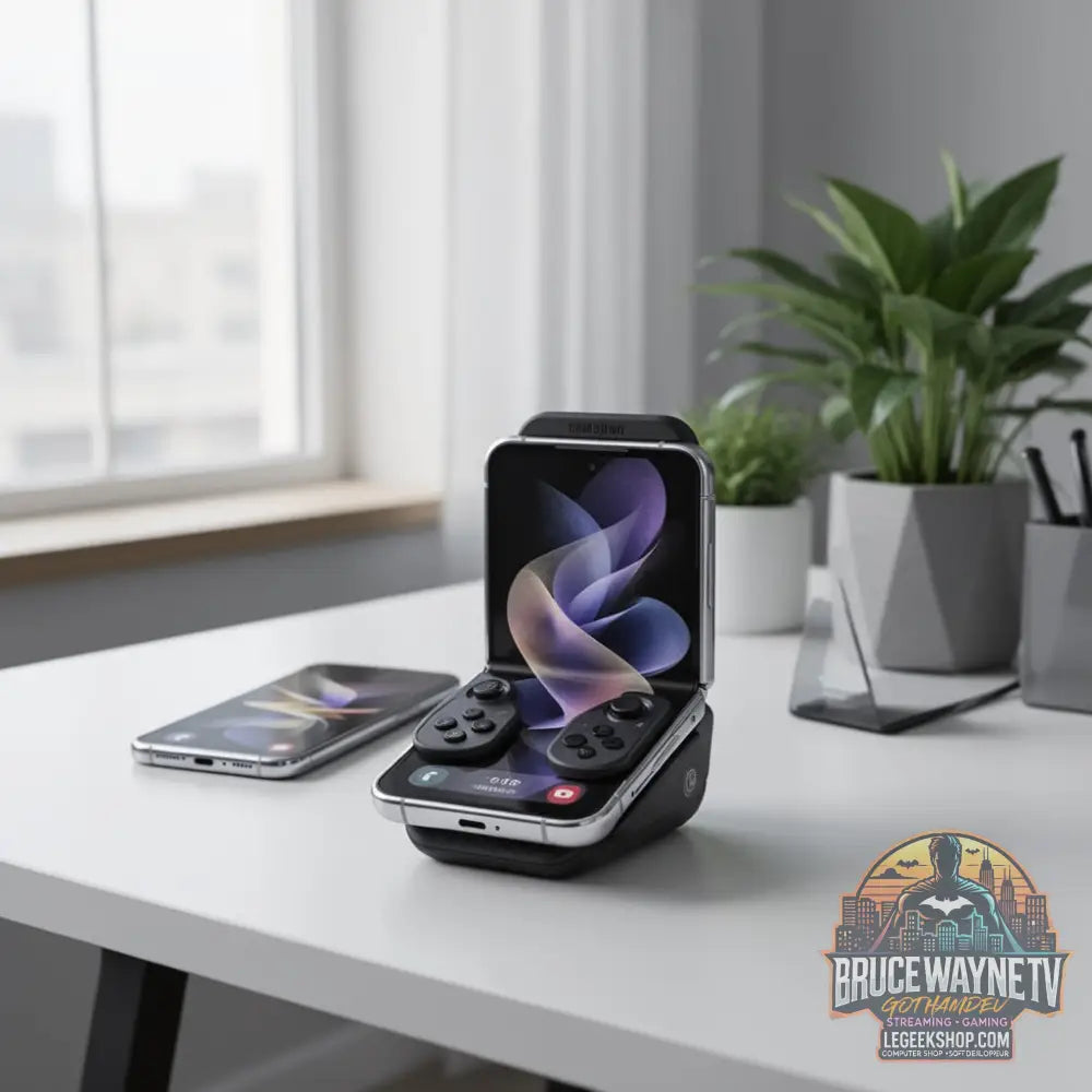 Samsung Galaxy Z Flip — produit geek, vue 2, LeGeekShop
