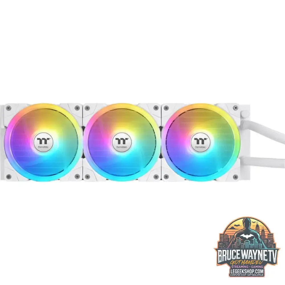 Thermaltake MAGFloe 360 Ultra ARGB Sync AIO Liquid Cooler, Wasserkühlung weiß, Snow Edition - Thermaltake - vue 2