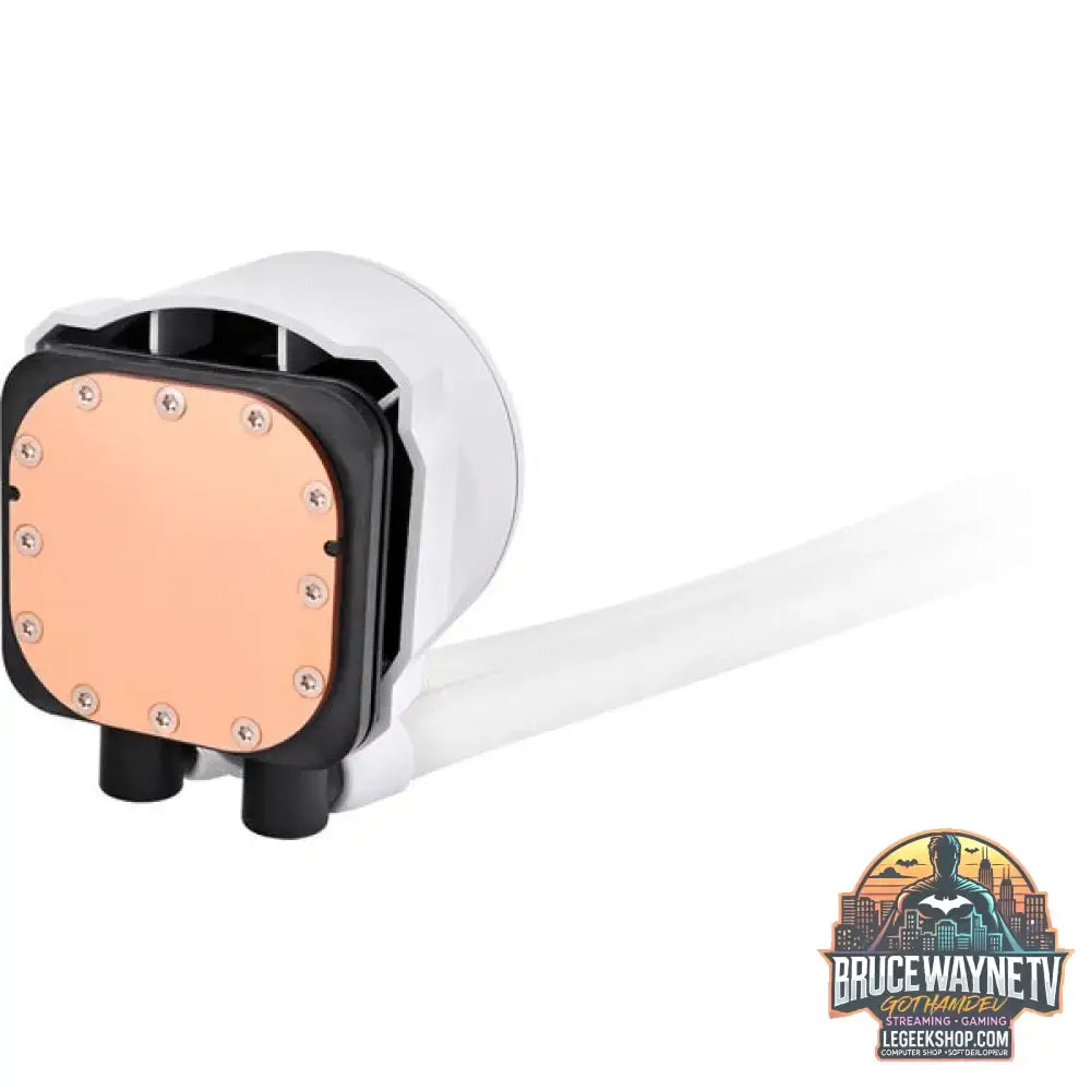 Thermaltake TH280 V2 ARGB Sync AIO Liquid Cooler Snow Edition, Wasserkühlung weiß - Thermaltake - vue 4