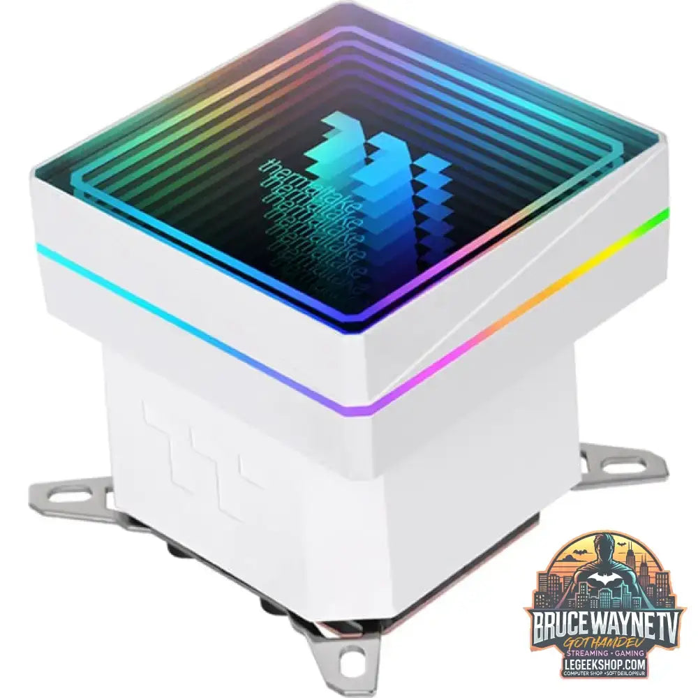 Thermaltake TH360 V3 ARGB Sync, Wasserkühlung weiß, Snow Edition - Thermaltake - vue 8