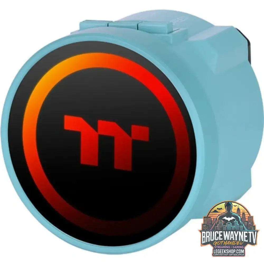 Thermaltake TOUGHLIQUID 240 ARGB Sync AIO Liquid Cooler Turquoise 240mm, Wasserkühlung türkis - Thermaltake - vue 7