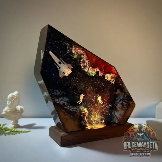 Guide d'achat : Sculpture Lumineuse Résine Galaxie – Exploration des Étoiles LED Déco Bureau