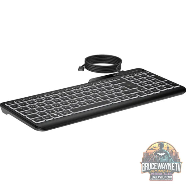 400 Backlit Wired Keyboard - HP