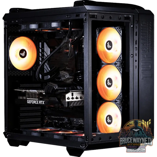 PC Shadow X - Ryzen 7 7800X3D, RTX 4080, DDR5 32 Go |  By GothamDev 🖥️💥