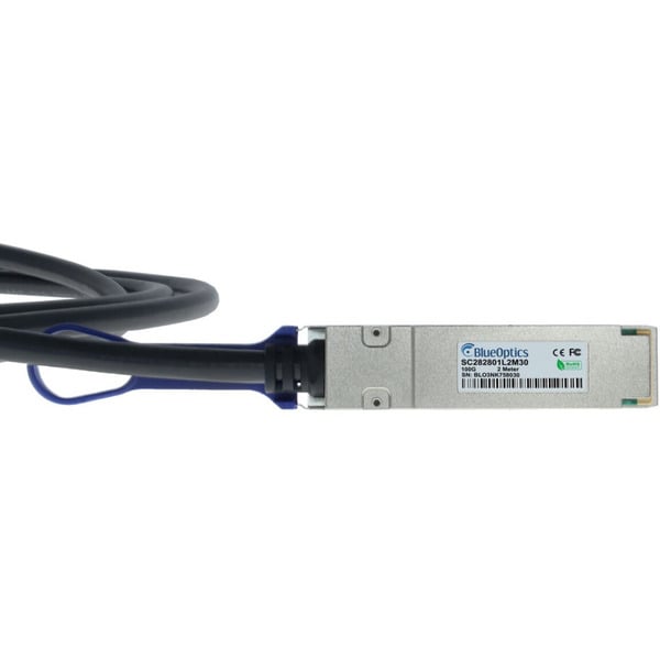 € 81,43 BlueOptics BlueLAN Direct Attach câble kompatibel zu Extreme Networks 100G-DACP-QSFP3M QSFP28 - BlueOptics - vue 4