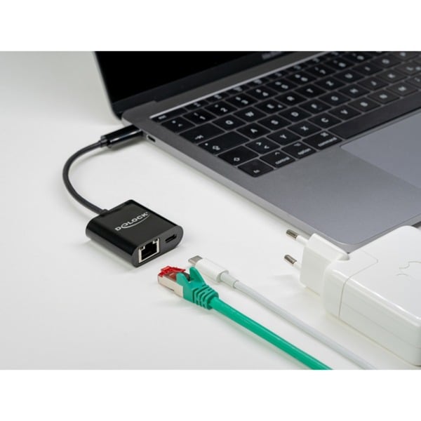 € 24,78 DeLOCK Adapter USB-C > Gigabit LAN, avec PD Anschluss - DeLOCK - vue 4
