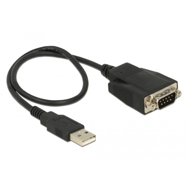 DeLOCK USB 2.0 Adapter, USB-A Stecker > Seriell RS-232 Stecker - DeLOCK - vue 2