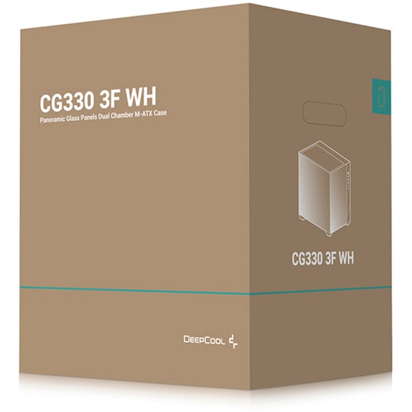 DeepCool DeepCool CG330 3F WH, Tower-Gehäuse - DeepCool - vue 11
