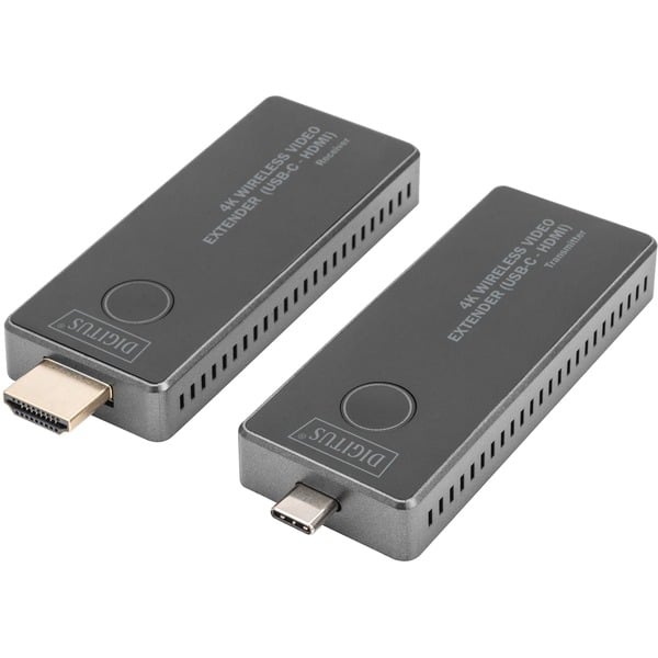 Digitus 4K Wireless Video Extender USB-C > HDMI, 30 mètre, HDMI Verlängerung - Digitus
