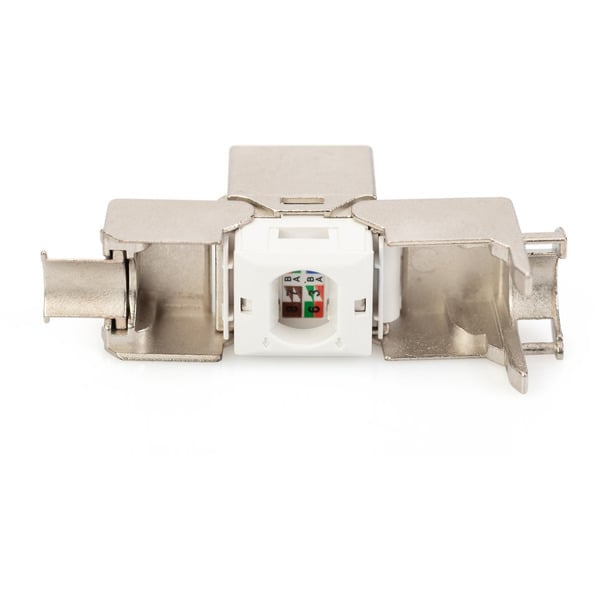 (€ 2,13 / pièces) Digitus CAT 6A Keystone-Modul geschirmt werkzeugfrei 48 Stk. - Digitus - vue 2