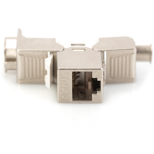 (€ 2,13 / pièces) Digitus CAT 6A Keystone-Modul geschirmt werkzeugfrei 48 Stk. - Digitus - vue 4