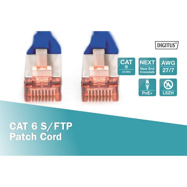 Digitus Patchkabel CAT 6 S/FTP 10m - Digitus - vue 2