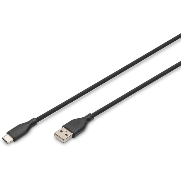 Digitus USB 2.0 Silikon-Anschlusskabel USB-A > USB-C - Digitus - vue 2