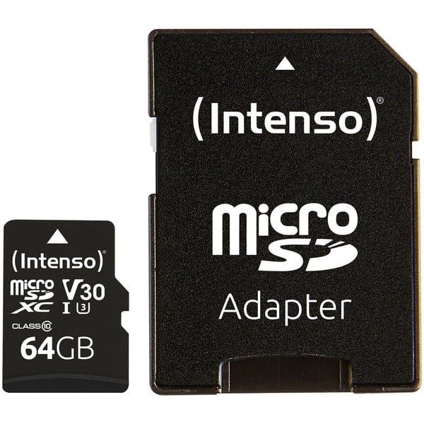 Intenso 64 GB microSDXC, Speicherkarte - Intenso