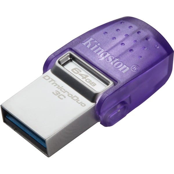 Kingston DataTraveler microDuo 3C 64 GB, USB-Stick - Kingston - vue 3