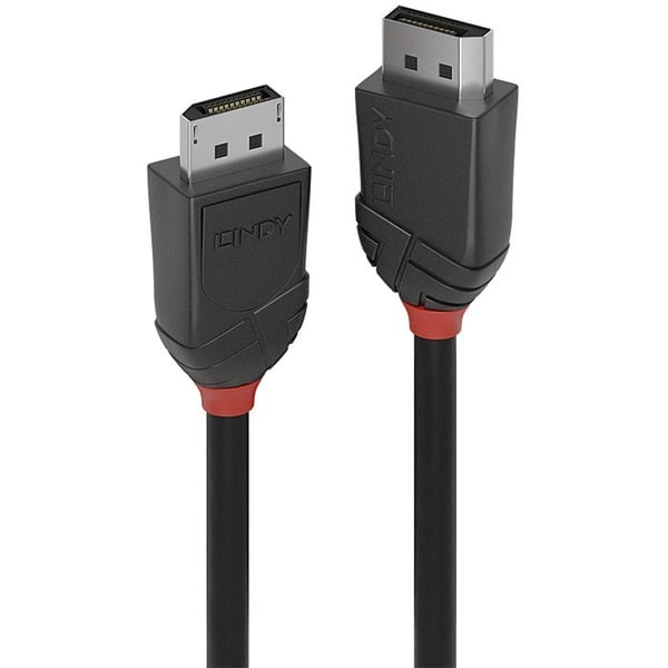 Lindy DisplayPort 1.2 câble Black Line, Stecker > Stecker - Lindy
