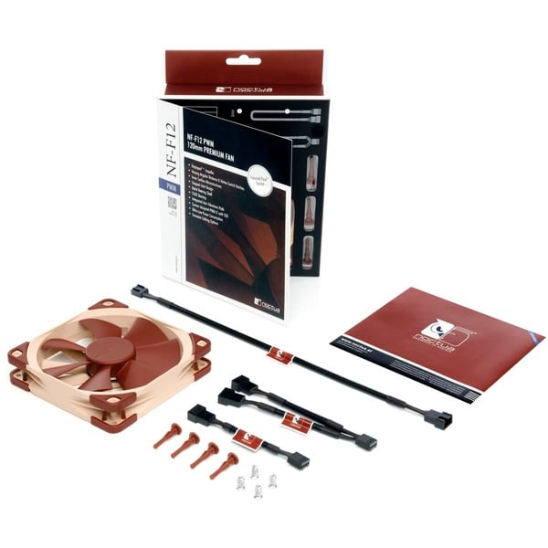 Noctua NF-F12 PWM, Gehäuselüfter - Noctua - vue 7