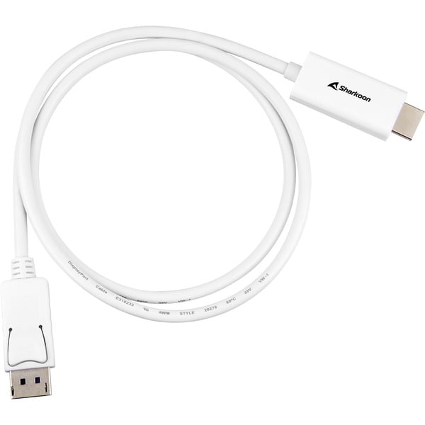 Sharkoon Adapterkabel Displayport 1.2 > HDMI 4K - Sharkoon - vue 2