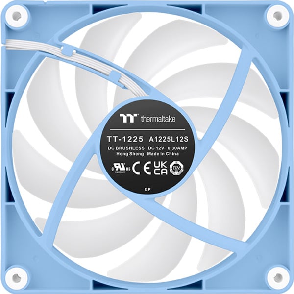 Thermaltake CT120 Reverse ARGB Sync PC Cooling Fan Hydrangea Blue, Gehäuselüfter - Thermaltake - vue 5