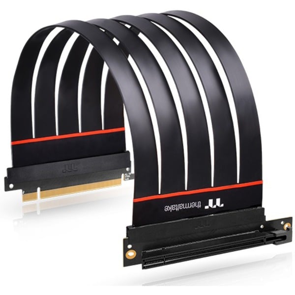 (€ 265,83 / 1 m) Thermaltake PCIe 90° Extender câble 4.0 16x 30cm, Verlängerungskabel - Thermaltake - vue 3