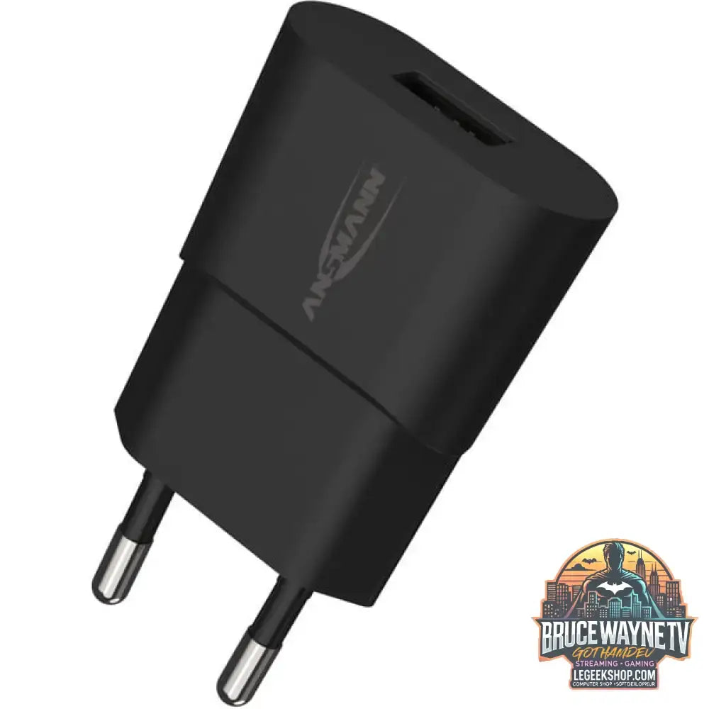 Ansmann Home Charger HC105, Ladegerät schwarz, intelligente Ladesteuerung, Multisafe-Technologie - Ansmann - vue 3