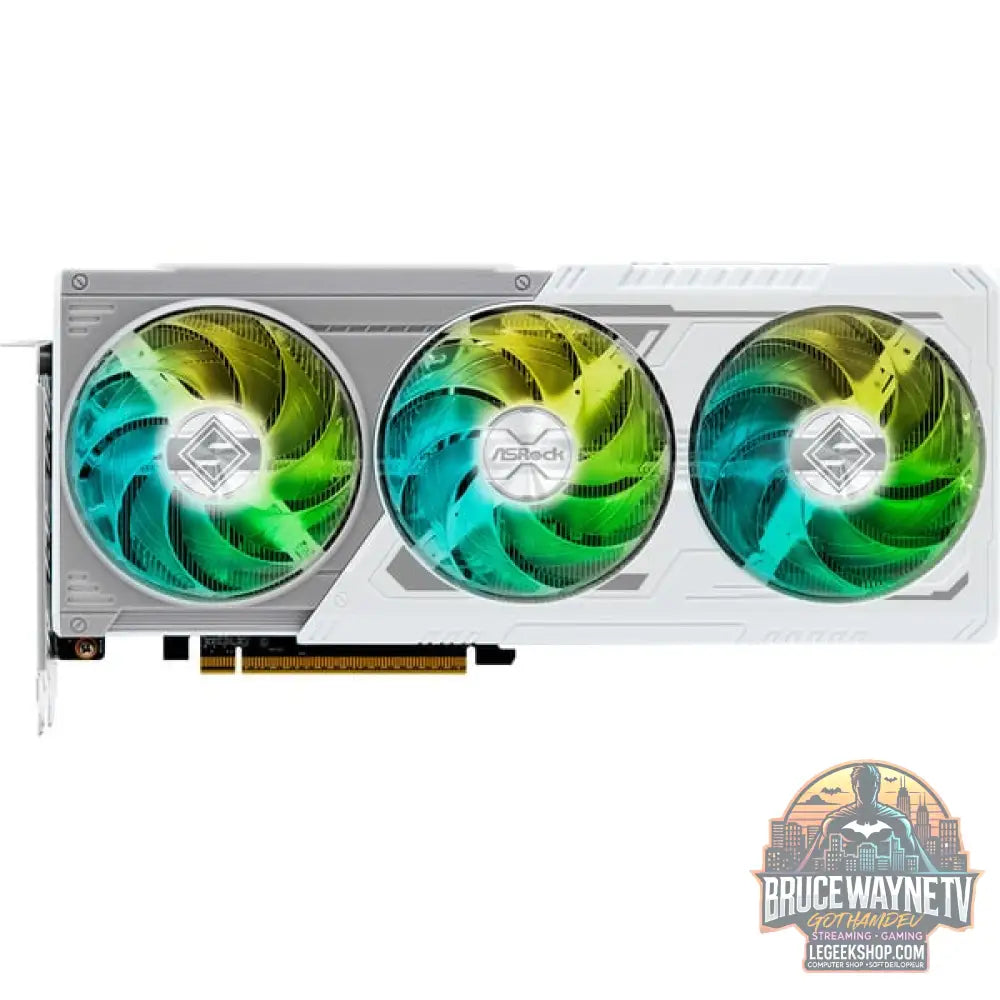 ASRock Radeon RX 9060 XT STEEL LEGEND OC 16GB, carte graphique - ASRock - vue 2