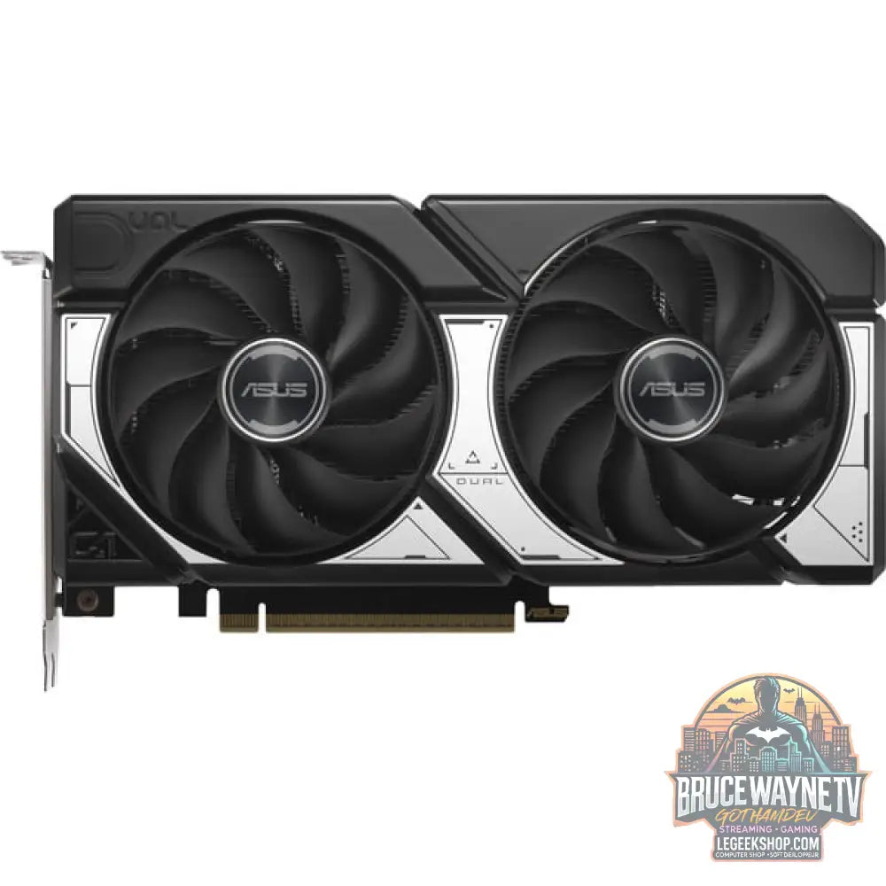 ASUS GeForce RTX 5060 Ti DUAL OC 16GB, carte graphique noir, DLSS 4, 3x DisplayPort, 1x HDMI 2.1 - ASUS - vue 2