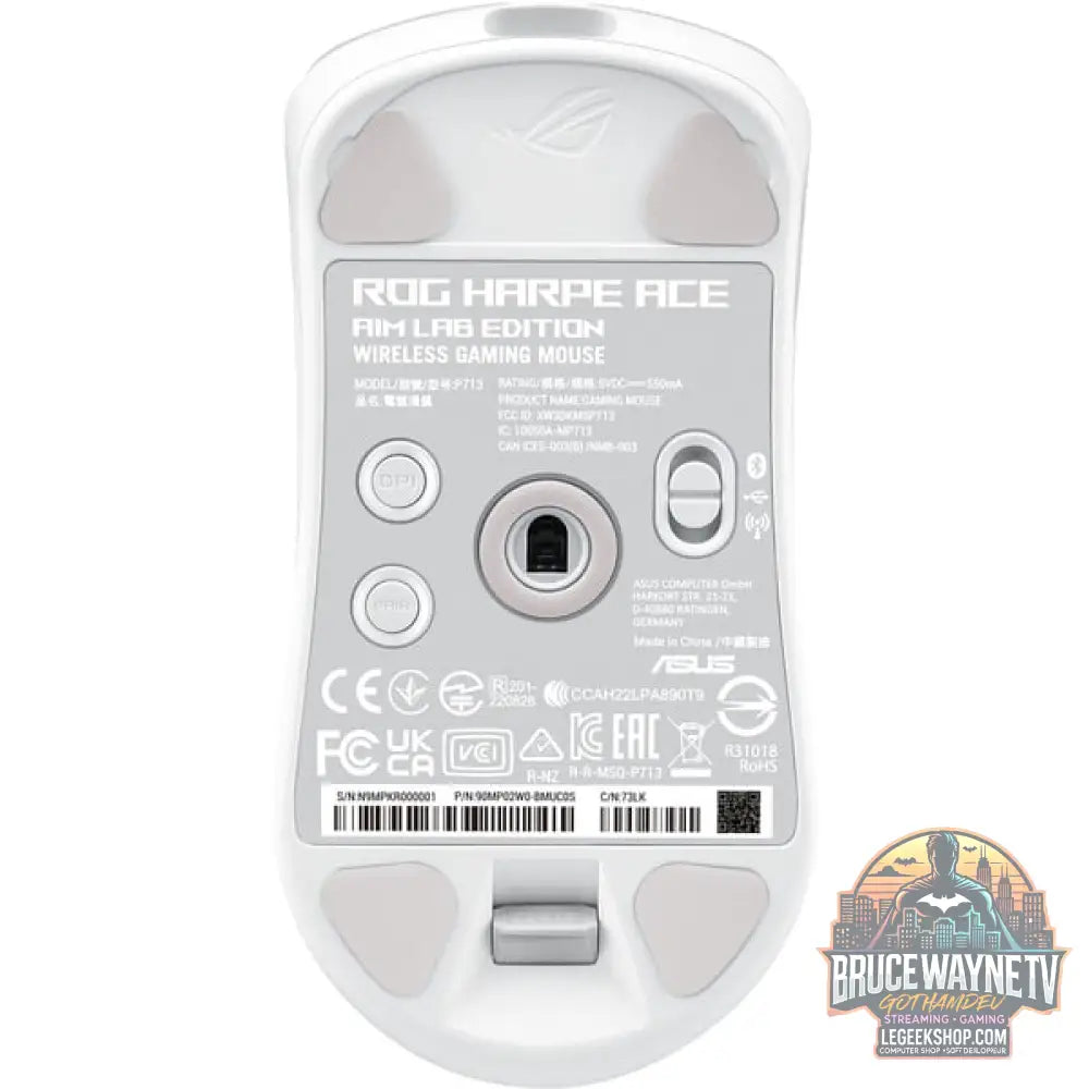 ASUS ROG Harpe Ace Aim Lab Edition, souris gaming - vue 8