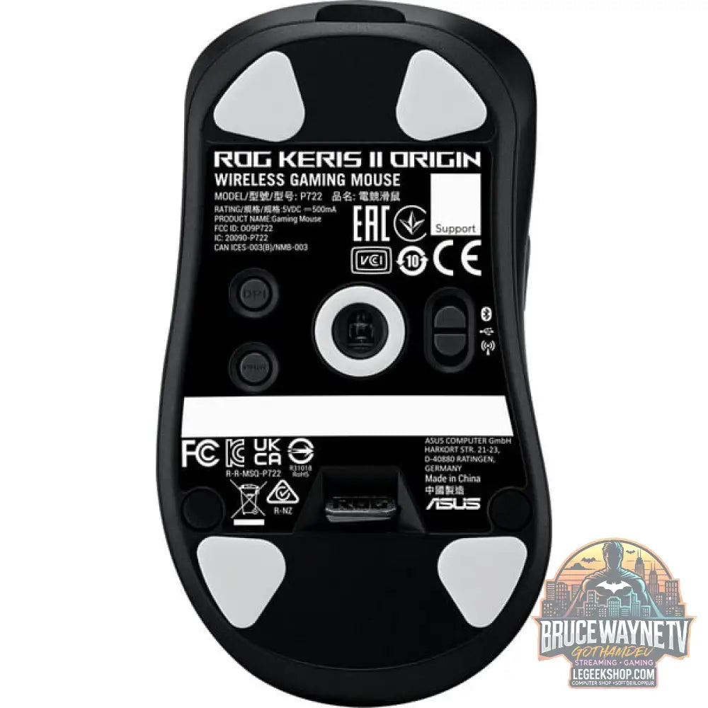 ASUS ROG Keris II Origin, souris gaming - vue 10