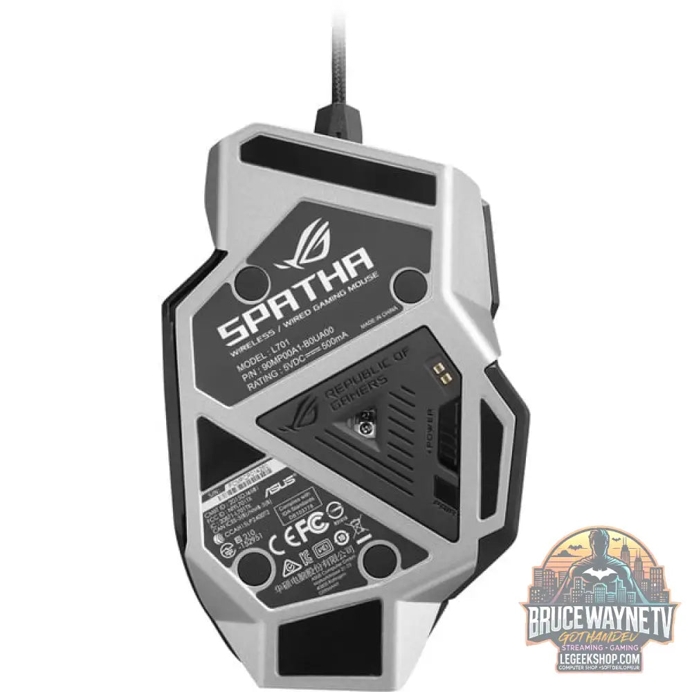 ASUS ROG Spatha X, souris gaming - vue 10