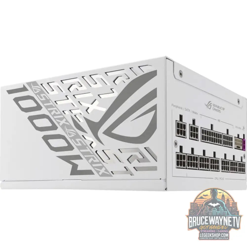 ASUS ROG-STRIX-1000P-GAMING-WHITE, alimentation PC - ASUS - vue 7