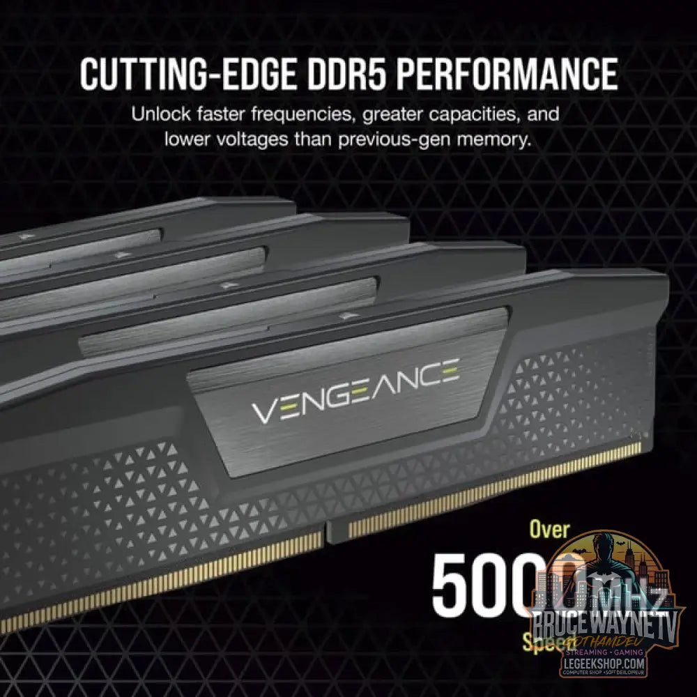 Corsair DIMM 96 GB DDR5-5600 (4x 24 GB) Quad-Kit, Arbeitsspeicher - Corsair - vue 6