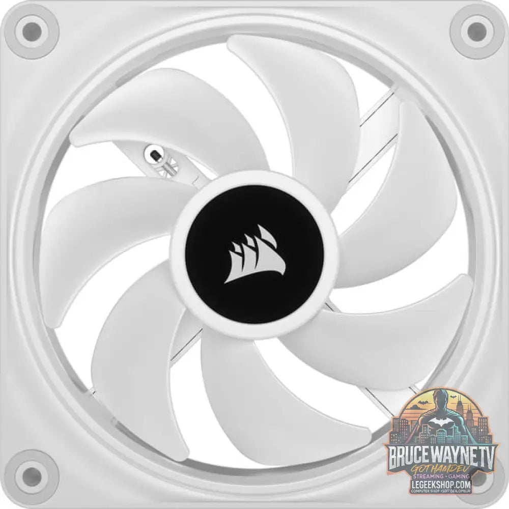 Corsair iCUE LINK QX120 RGB 120-mm-PWM-Lüfter, Gehäuselüfter - Corsair - vue 4