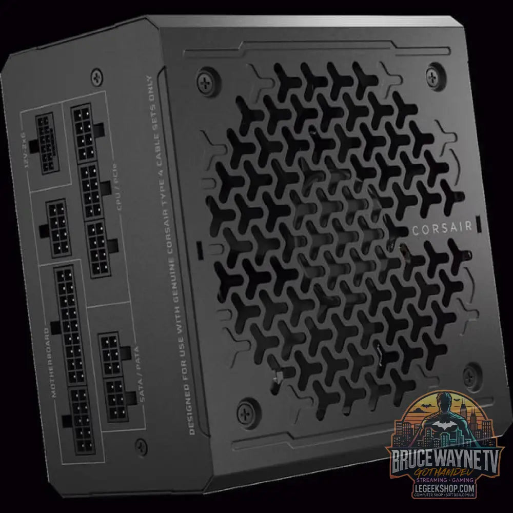 Corsair RM1000e, alimentation PC - Corsair - vue 2