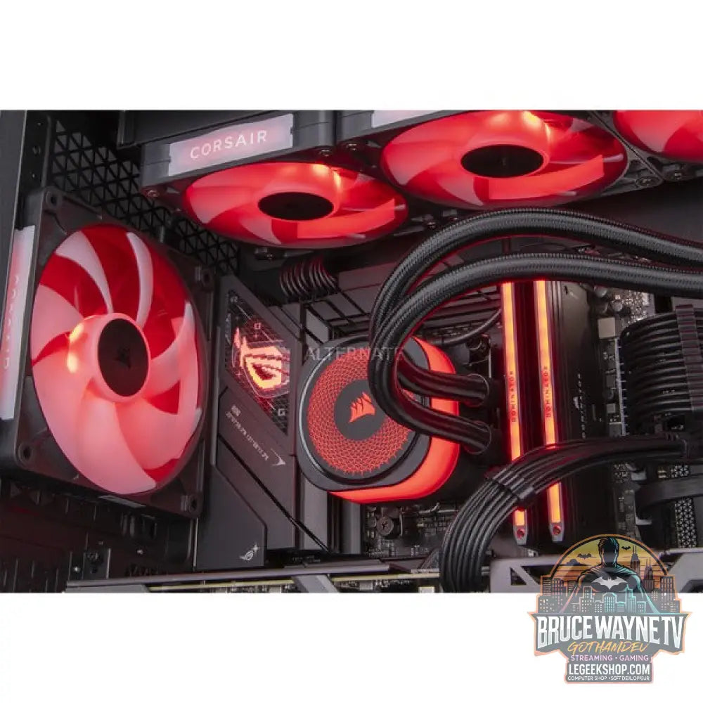 Custom PC Series • iCUE Red Madness Gaming-PC — vue 10