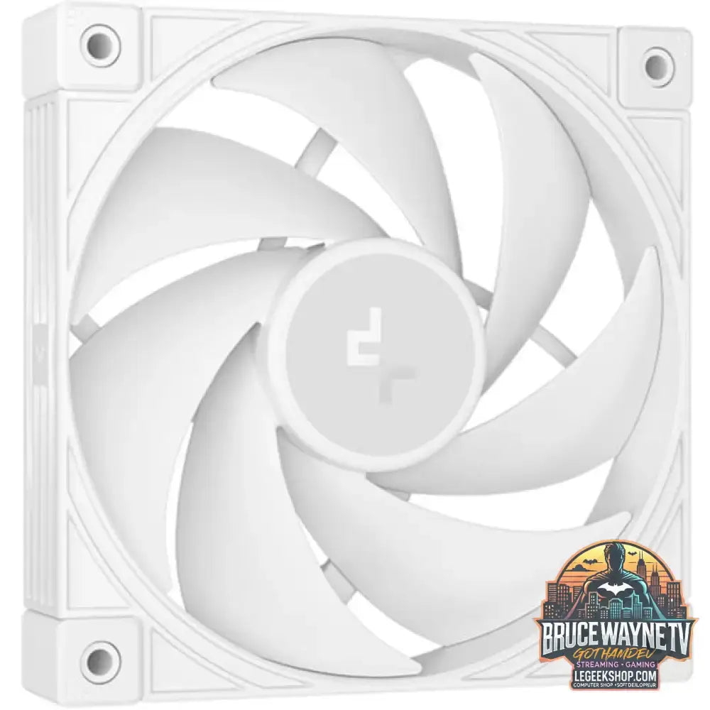 DeepCool AK500 G2 WH, CPU-Kühler weiß/holz, 120 mm - DeepCool - vue 7
