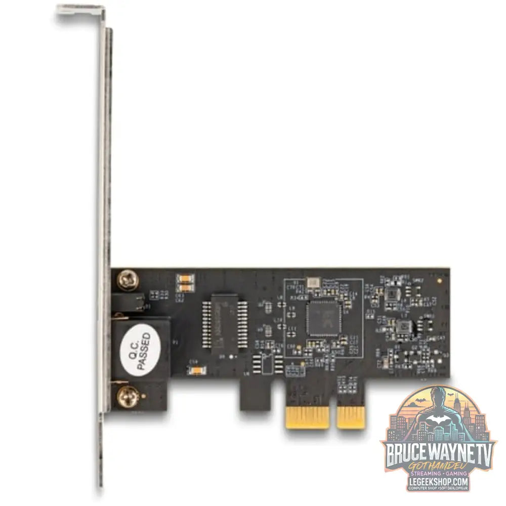 DeLOCK PCI Express x1 Karte zu 1 x RJ45 5 Gigabit LAN RTL8126 - DeLOCK - vue 4