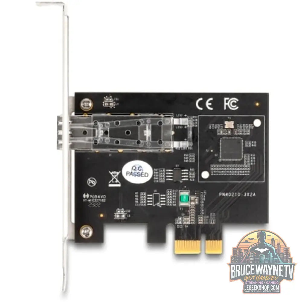 DeLOCK PCI Express x1 Karte zu 1 x SFP Slot Gigabit LAN i210, adaptateur réseau - DeLOCK - vue 4