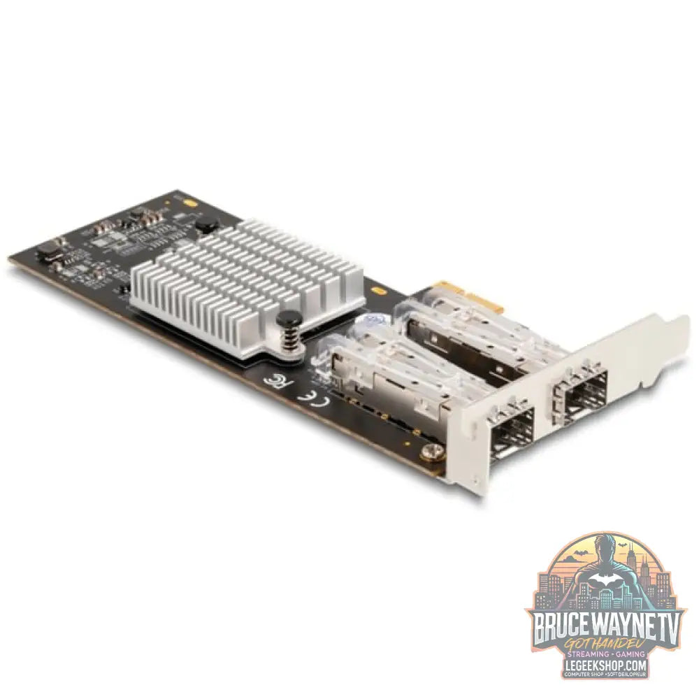 DeLOCK PCI Express x1 zu 2 x SFP Slot Gigabit LAN i350, adaptateur réseau - DeLOCK - vue 3