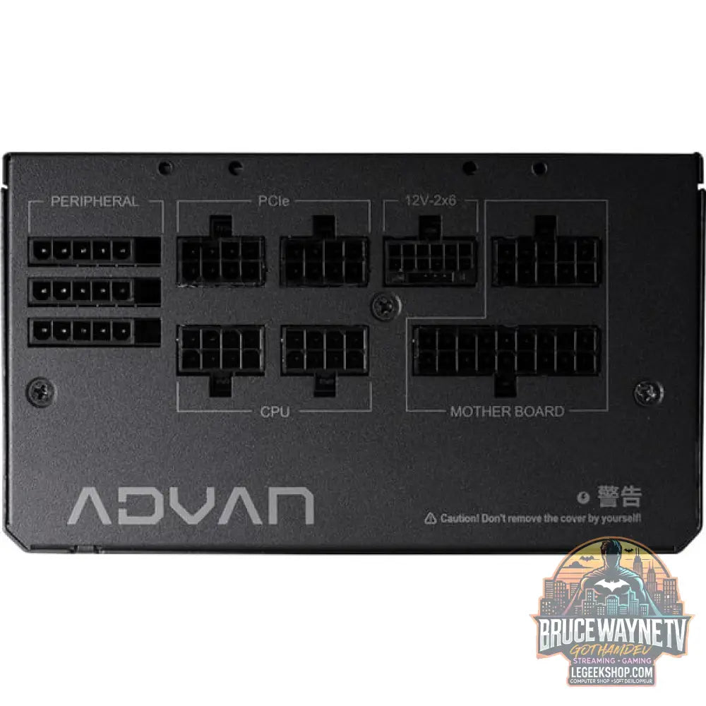 FSP ADVAN GM 1000W, alimentation PC - FSP - vue 3