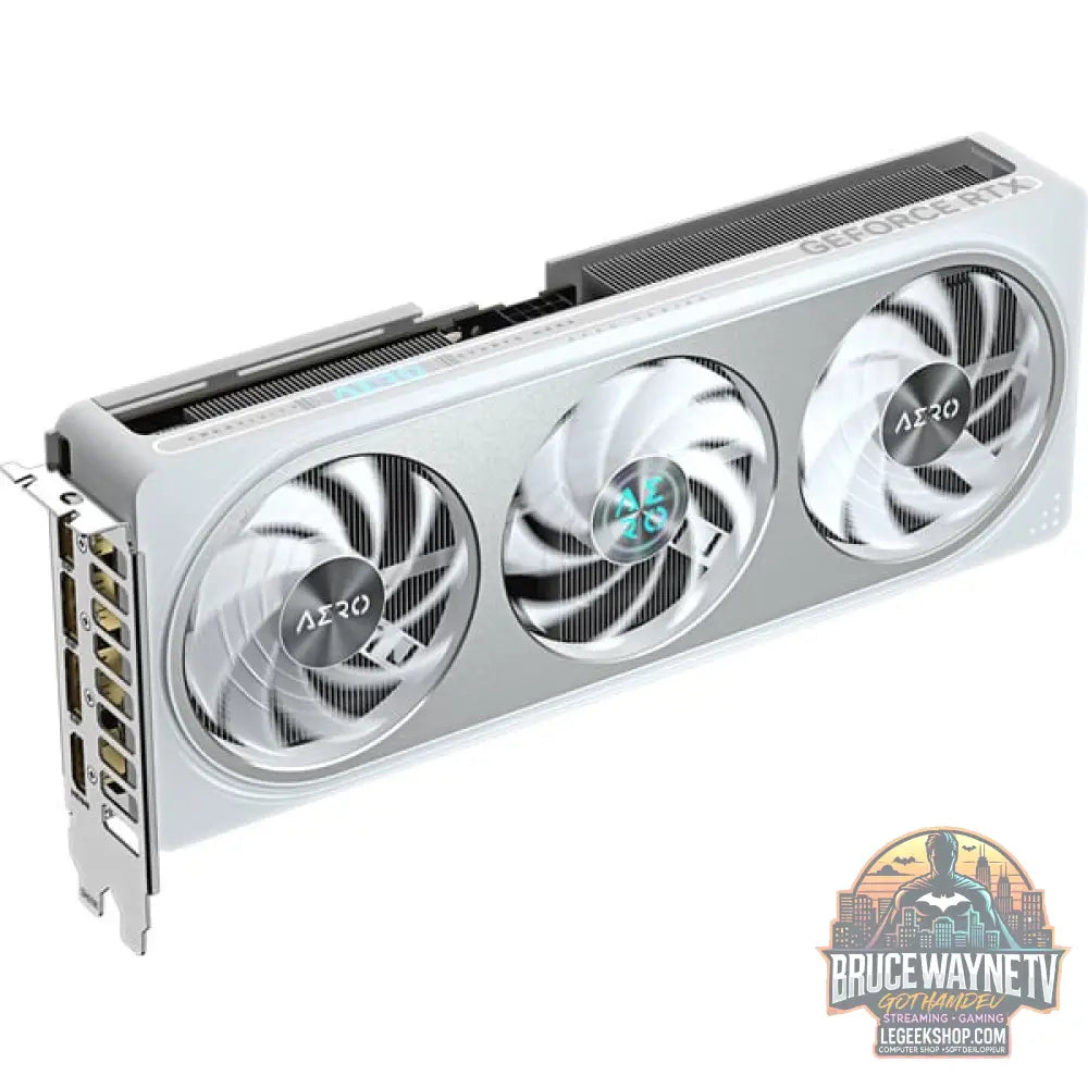 GIGABYTE GeForce RTX 5060 Ti AERO OC 8G, carte graphique DLSS 4, 3x DisplayPort, 1x HDMI 2.1 - GIGABYTE - vue 5
