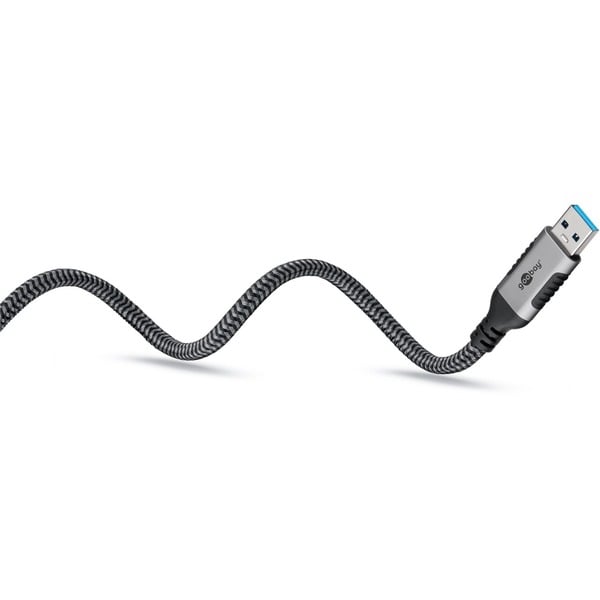 goobay Ethernet-câble USB-A 3.2 Gen1 Stecker > RJ-45 Stecker, adaptateur réseau - goobay - vue 5