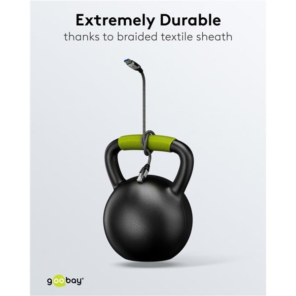 goobay Ethernet-câble USB-A 3.2 Gen1 Stecker > RJ-45 Stecker, adaptateur réseau - goobay - vue 14