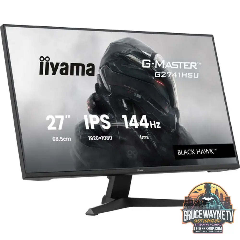 iiyama G-Master G2741HSU-B1 Black Hawk 27" Full HD IPS 144 Hz - iiyama - vue 4
