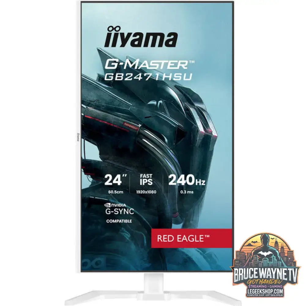 iiyama G-MASTER GB2471HSU-W1 23,8" Full HD IPS 240 Hz - iiyama - vue 5