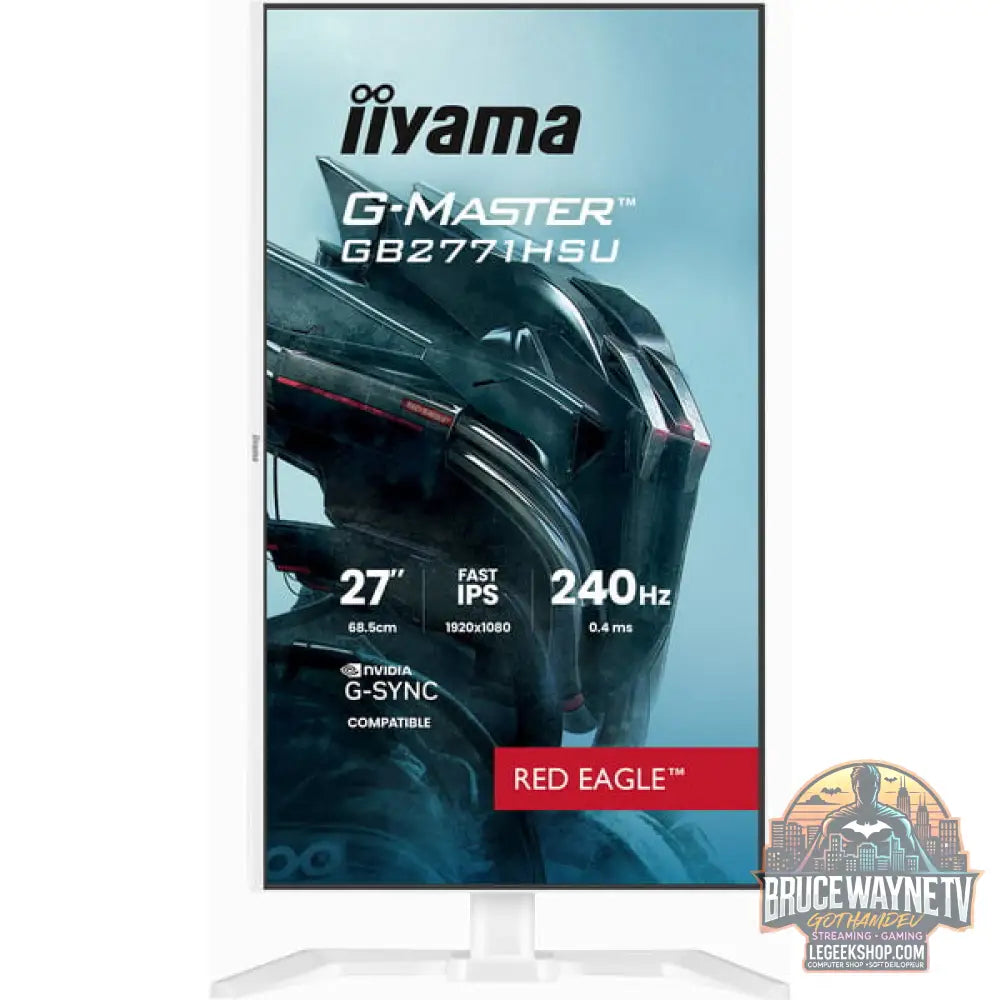 iiyama G-MASTER GB2771HSU-W1, Gaming-Monitor - vue 5