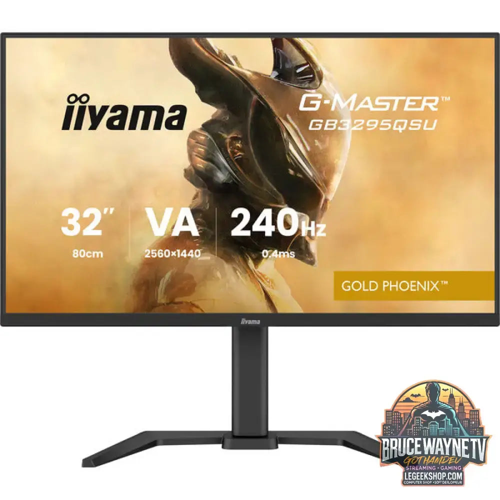 iiyama G-Master GB3295QSU-B1 Gold Phoenix 31,5" QHD/WQHD VA 240 Hz - iiyama - vue 2